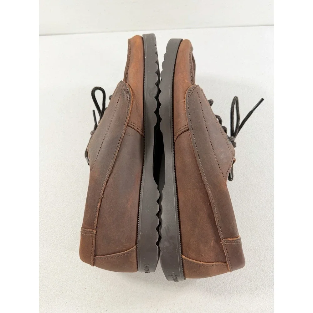 Vintage Eastland Falmouth Oxford Boat Shoes Mens 11.5 D Brown Leather Casual‎